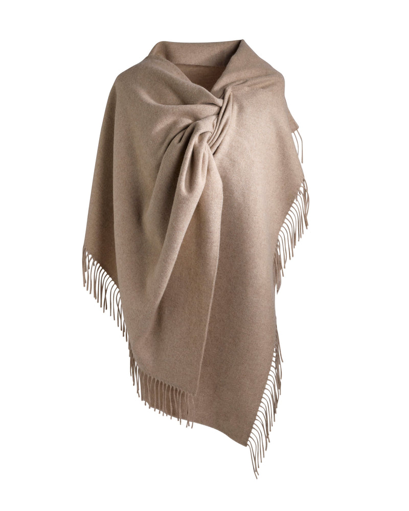 Étaín Merino Wool Ruana