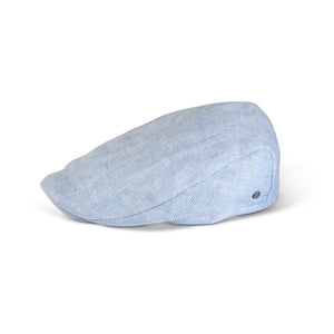 Fia Linen Cap - Blue