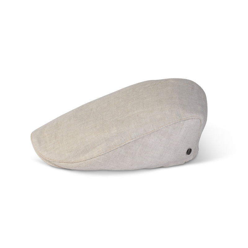 Fia Linen Cap - Natural