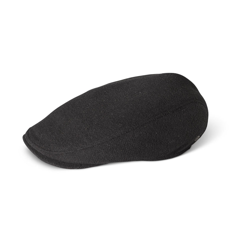 Black Wool Cap