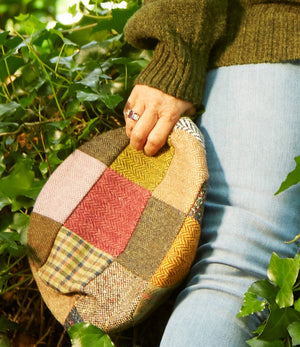 Irish Tweed Flatcap Patchwork