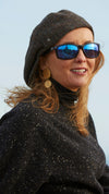Donegal yarn crewneck sweater Turf