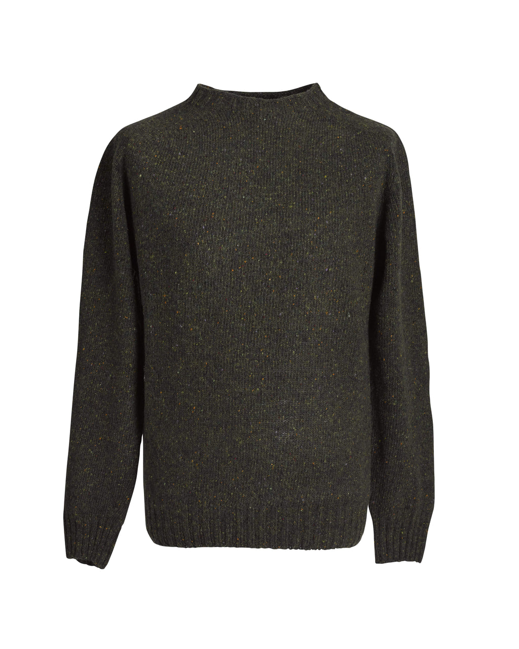 Donegal yarn crewneck sweater Carrigeen