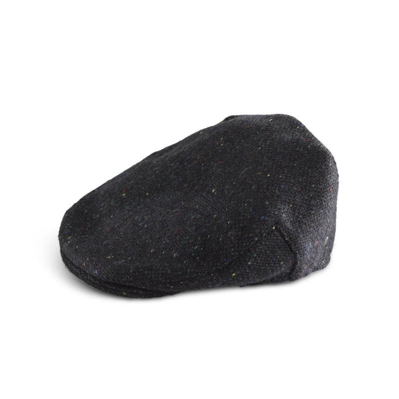 Irish Black Tweed Flatcap