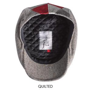 Tweed Classic Patchwork Cap